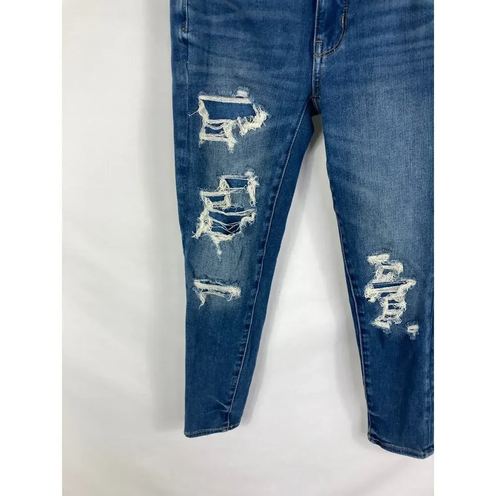American Eagle The Dream Jean High Rise Jegging Crop Size 2 Short